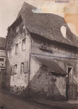 Nr. 26/27. Wohnhaus