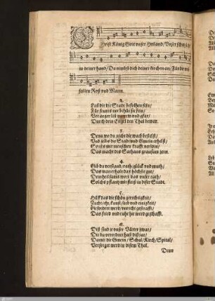 Lied: Christ König Gott unser Heiland