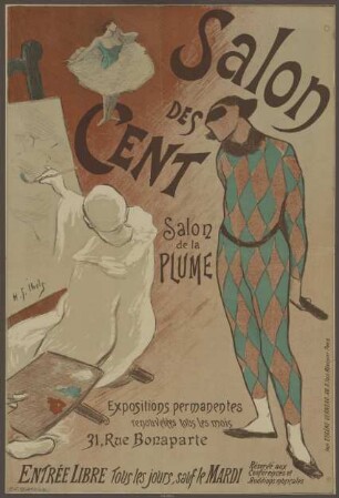 Salon des Cent. Salon de la Plume