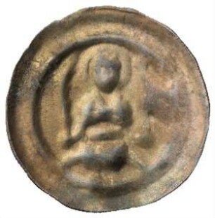 Fundmünze, Brakteat, 1254 - 1295