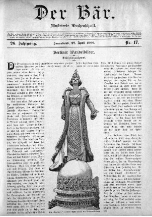 Sonnabend, 28. April 1900 Nr, 17