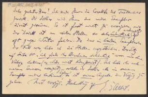 Brief an B. Schott's Söhne : 10.08.1907