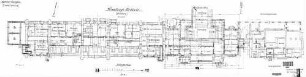 Tübingen Hbf: Empfangsgeb.Verwaltungsgeb.Hallenanbau Grundriß Kellergeschoß