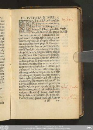 De Iustitia & Iure.