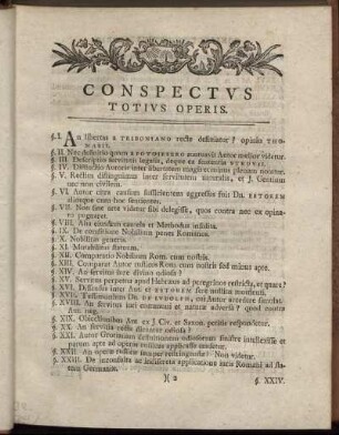 Conspectus totius Operis.