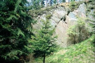 Tonschieferaufbruch bei Cursdorf