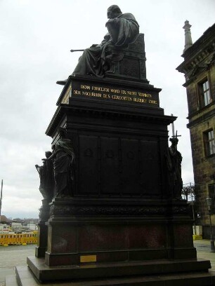 Denkmal für Friedrich August I. (Schloßplatz), Dresden