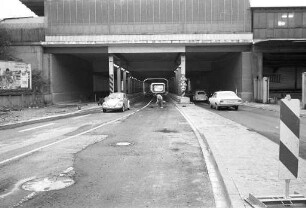 Inbetriebnahme der Unterführung unter dem östlichen Gleisfeld des Hauptbahnhofs zwischen Ettlinger Straße und Schwarzwaldbrücke