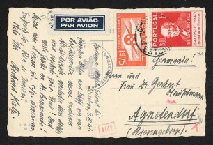 Brief von Richard Katz an Gerhart Hauptmann und Margarete Hauptmann