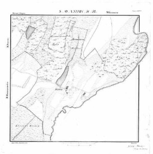 Kartenblatt SO LXXXIV 52 Stand 1825