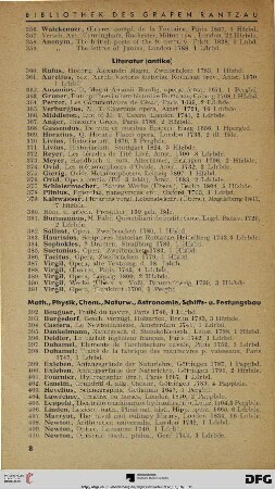 Literatur (antike) (Nr. 360-391)