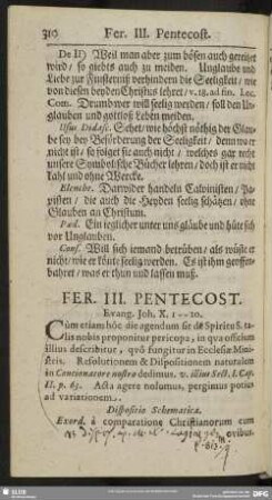 Fer. III. Pentecost. Evang. Joh. X. 1-10