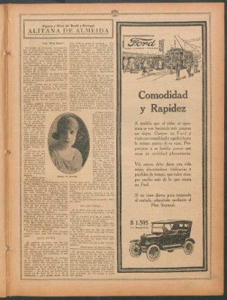 Alitana de Almeida : Figuras y libros del Brasil y Portugal