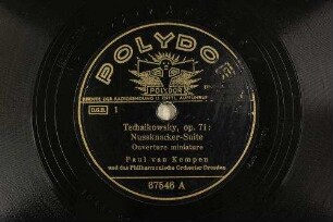 Nussknacker-Suite : Ouverture miniature : op. 71[a]