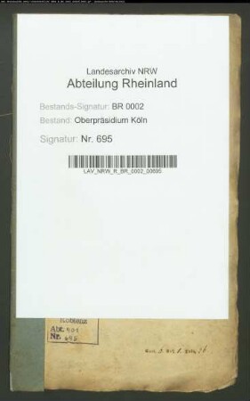 Die Armenverwaltung zu Cronenberg