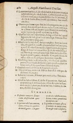 [Caput XXV. De tempore legatorum, & fideicommissorum.]