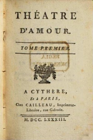Théâtre D'Amour, 1