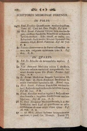 Scriptores medicinae forensis.