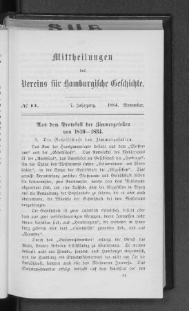 No. 11, 1884. November.