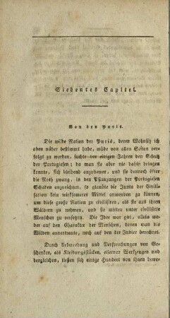 Siebentes Capitel. Von den Puris.