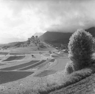 Arzler Kalvarienberg : Innsbruck-Arzl, Blick auf Kalvarienberg mit Kapelle
