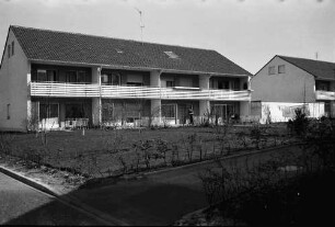 Denzlingen: Neue Heimat Baden-Württemberg; Wohnbauten; Markgrafenstraße; Einzelhaus davor