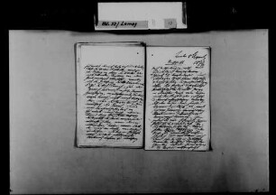 Schreiben von Friedrich Kiefer, Berlin, an August Lamey: Konflikt Kiefers mit dem Mannheimer Journal.