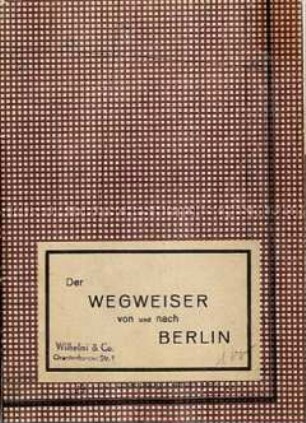 Verkehrskarte von Berlin und Umgebung