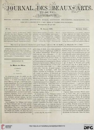 Nr. 14 (31 Juillet 1866)