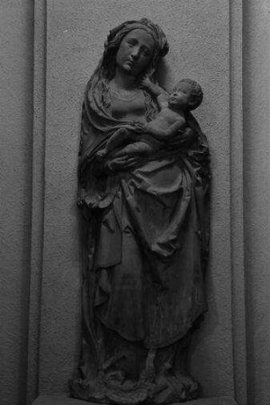 Würzburg: Mainfränkisches Museum, Til Riemenschneider, Maria mit dem Christkind