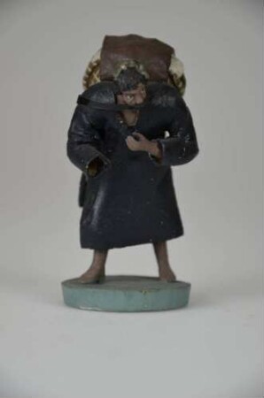 Genrefigur "Mann mit Last auf dem Rücken"