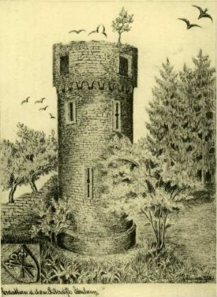 Nordostturm des ehemaligen Ritterstifts Odenheim