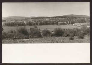 Siedlung "Im Langen Feld" vom Kuhkamp aus gesehen. Detmold