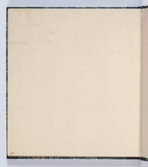 Sammelalbum mit Visitfotos des Bayreuther Festspielhauses und Künstlerpostkarten von Mitwirkenden der Bayreuther Bühnen-Festspiele : Vorsatz Rückdeckel, fliegendes Blatt (verso)