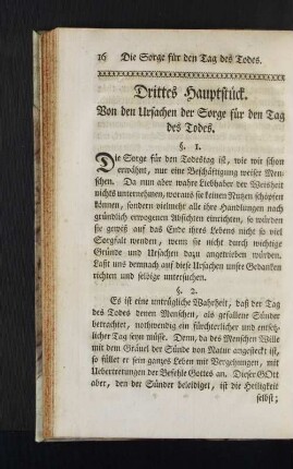 Drittes Hauptstück.