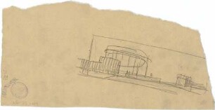 Pfann, Paul; Bingerbrück - Elisenhöhe; Bismarck-Nationaldenkmal - Studie