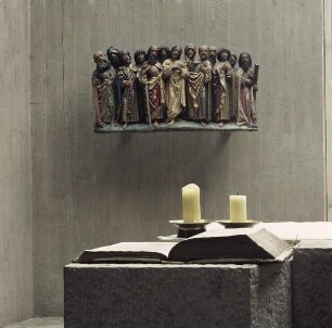 Christus mit den Aposteln