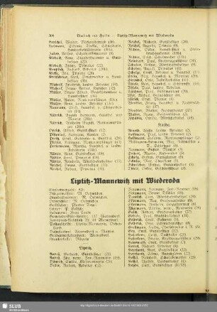 Liptitz-Mannewitz mit Wiederoda