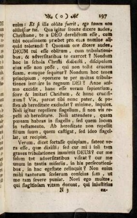 197-205, Verum, dicet fortasse quispiam, fateor vera esse, ...