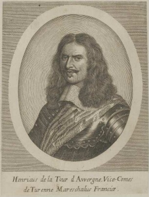 Bildnis des Henricus de la Tour d Avvergne de Turenne