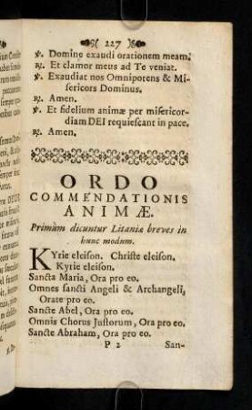 227-239, Ordo Commendationis Animae