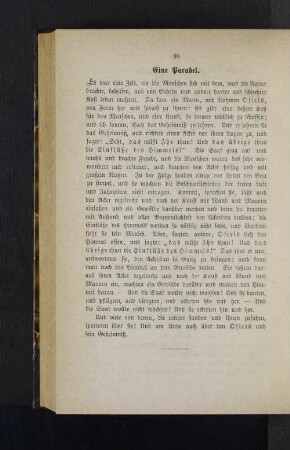 Eine Parabel.