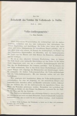Volks-Anthropometrie