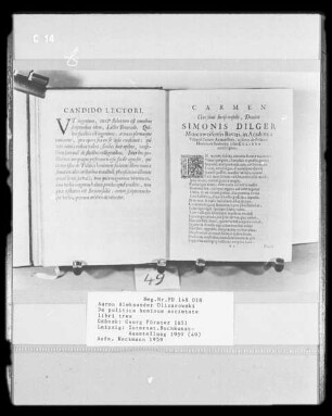 Aaron Aleksander Olizaroswski: De politica hominum societate libri tres