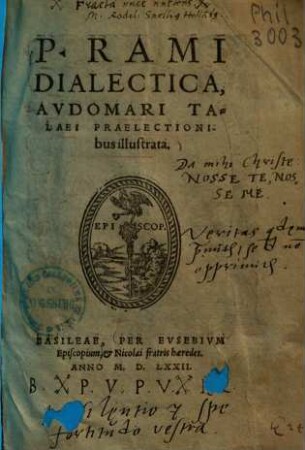 P. Rami Dialectica