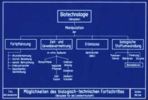 Möglichkeiten des biologisch-technischen Fortschrittes (Beispiele für die Landwirtschaft)