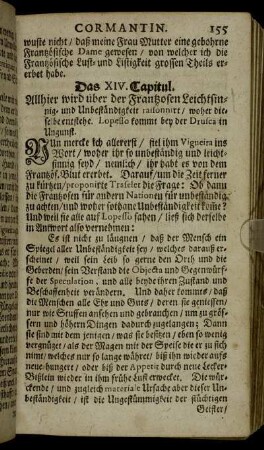 Das XIV. Capitul.