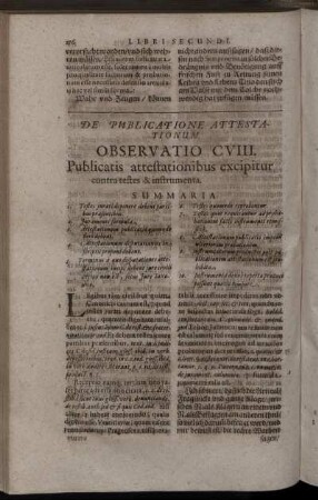 De Publicatione Attestationum.