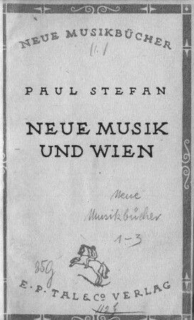 Neue Musik und Wien