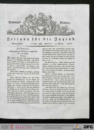 Heft 38 (29. März 1806)